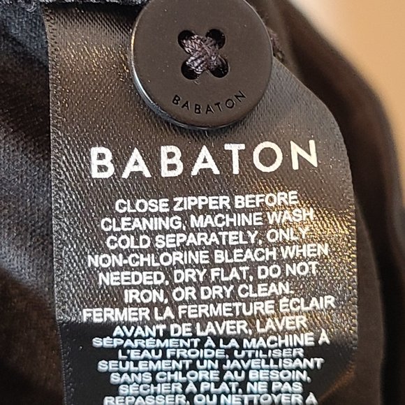 Aritzia Babaton Command Cropped Pant Vegan Leather Mid Rise Womens 2 Trouser - Picture 7 of 9